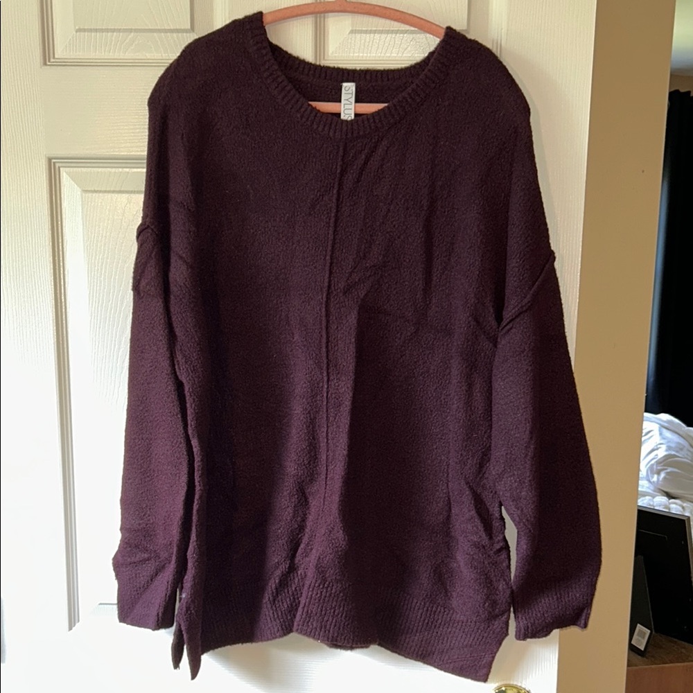 Stylus Deep Purple Sweater